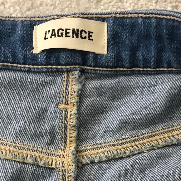 L’Agence Jyothi High Rise Split Ankle Jeans - Picture 4 of 7